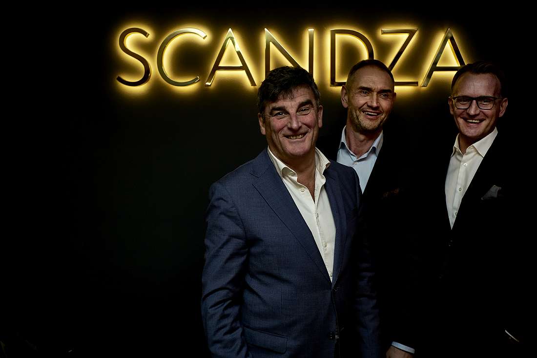 Scandza Executive Board: Jan Bodd, Stig Sunde and Karl Kristian Sunde.